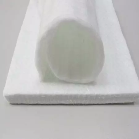 Aerogel Mat / Felt İçin Temel Malzeme (1000°C'ye kadar) - LFJ Aerogel İzolasyonu Cam Elyaf İğne Mat/Felt